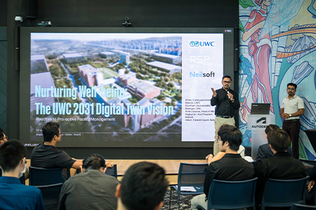 RSP Architects & Neilsoft Limited partnered to win the first place at Autodesk Tandem (Digital Twin) & AI Hackathon in Singapore